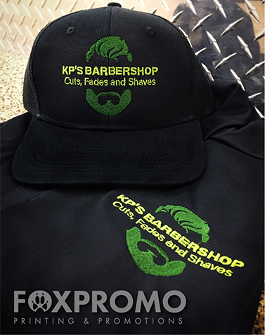 FoxPromo KP's Barbershop Embroidery
